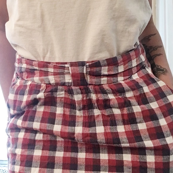 NWOT Tommy Hilfger Plaid Mini - Picture 2 of 3